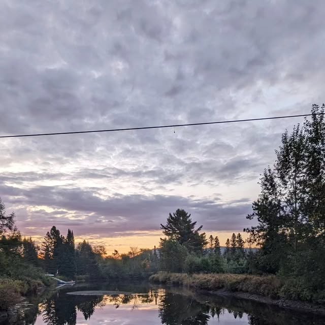 A 6 am sunrise meditation walk