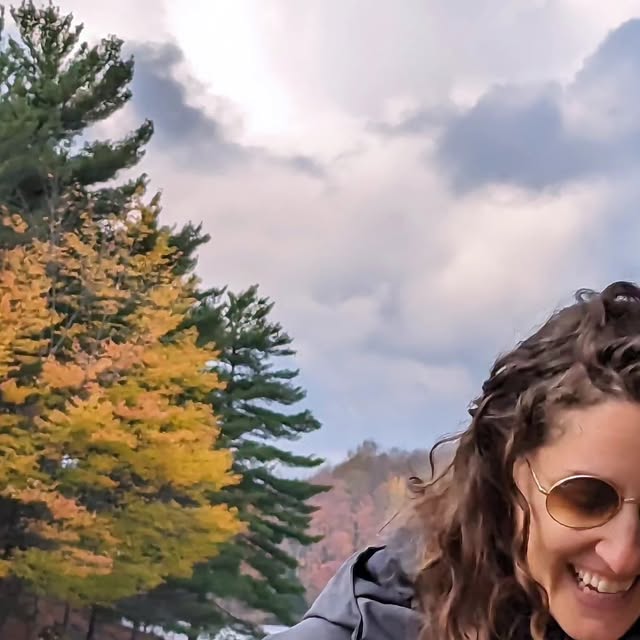 Loving nature in Quebec in the fall
