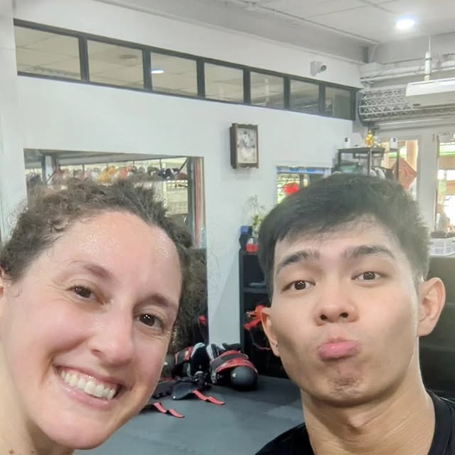 Muay Thai kicked my ass today