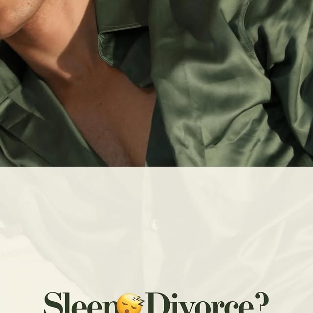 Sleep divorce?