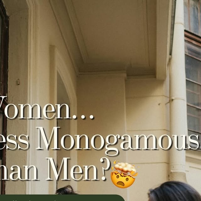 Are women less monogamous than men?