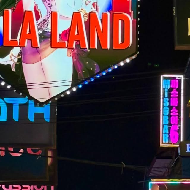 My first time on a Thai walking street