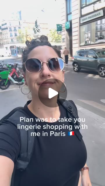 Lingerie shopping in Paris