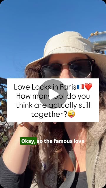The love locks of Paris